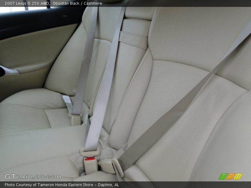 Obsidian Black / Cashmere 2007 Lexus IS 250 AWD
