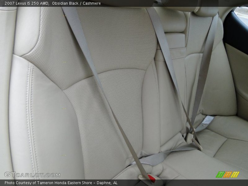Obsidian Black / Cashmere 2007 Lexus IS 250 AWD