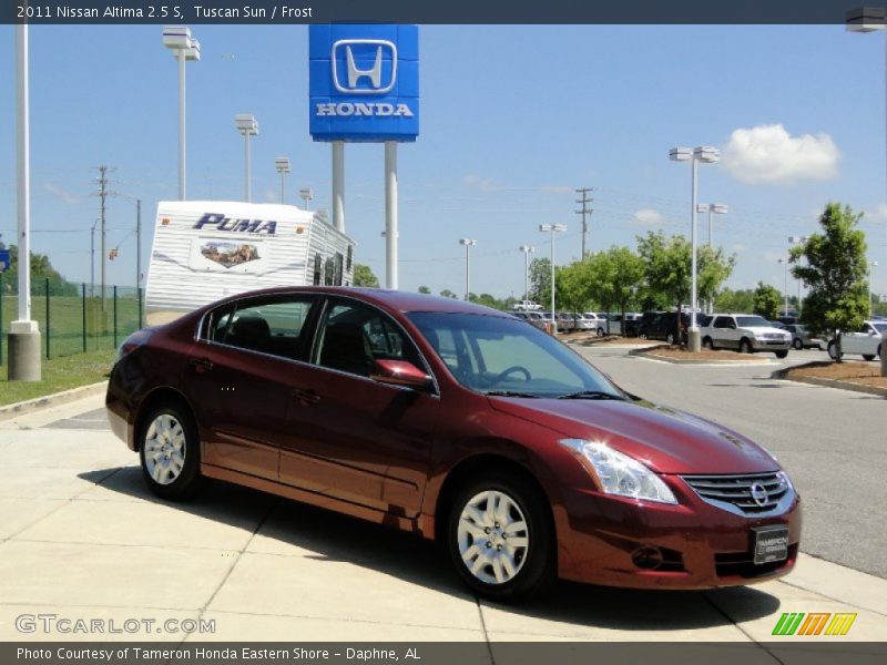 Tuscan Sun / Frost 2011 Nissan Altima 2.5 S