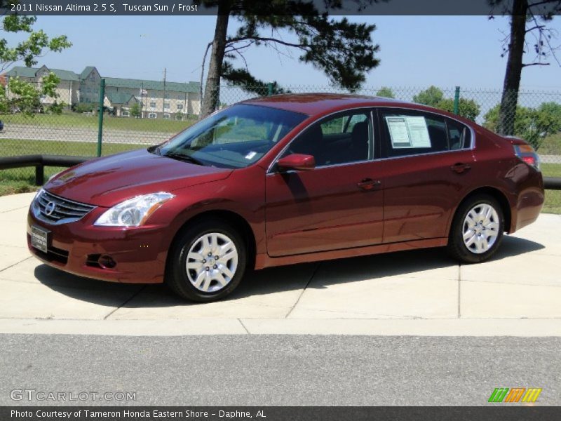 Tuscan Sun / Frost 2011 Nissan Altima 2.5 S
