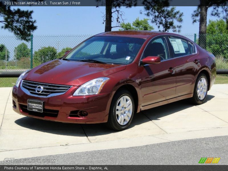 Tuscan Sun / Frost 2011 Nissan Altima 2.5 S