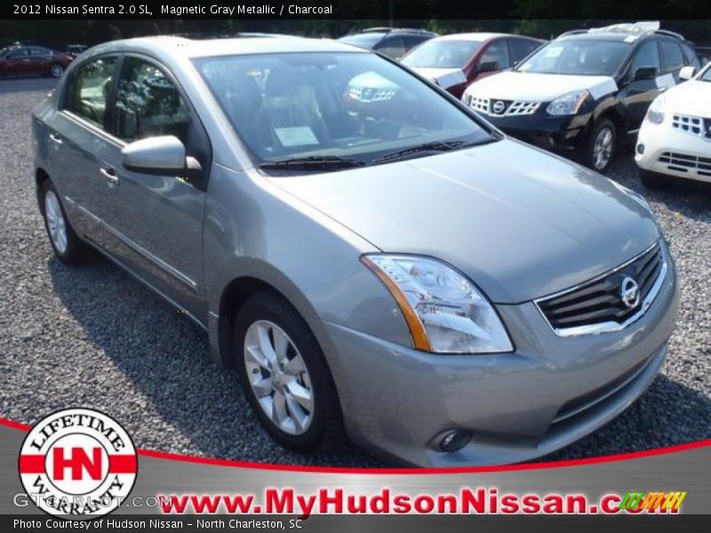 Magnetic Gray Metallic / Charcoal 2012 Nissan Sentra 2.0 SL