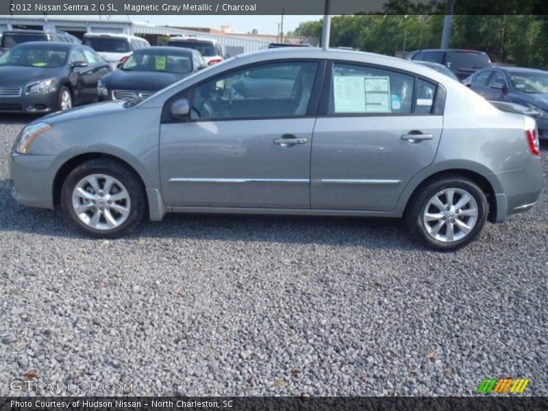 Magnetic Gray Metallic / Charcoal 2012 Nissan Sentra 2.0 SL