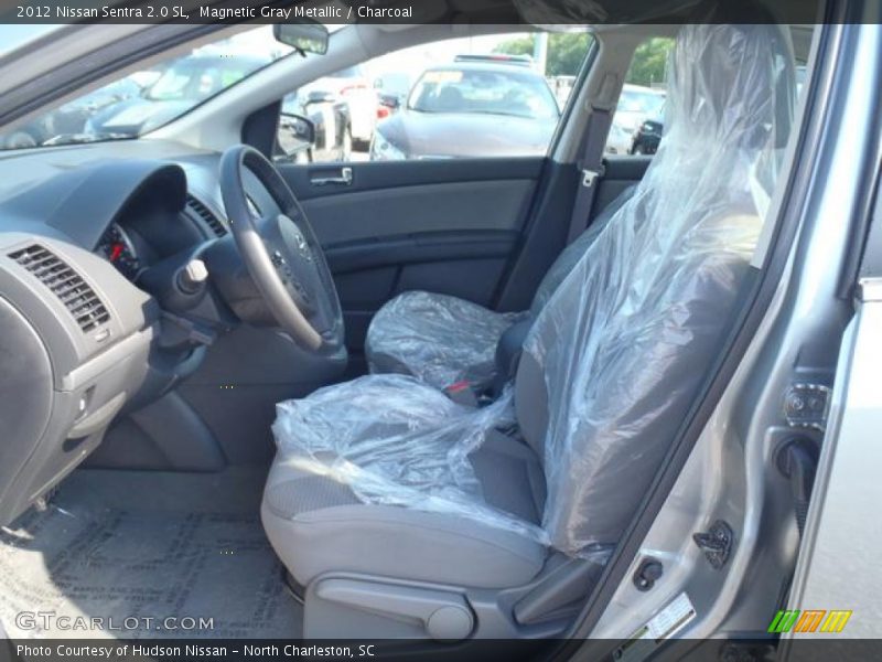 Magnetic Gray Metallic / Charcoal 2012 Nissan Sentra 2.0 SL