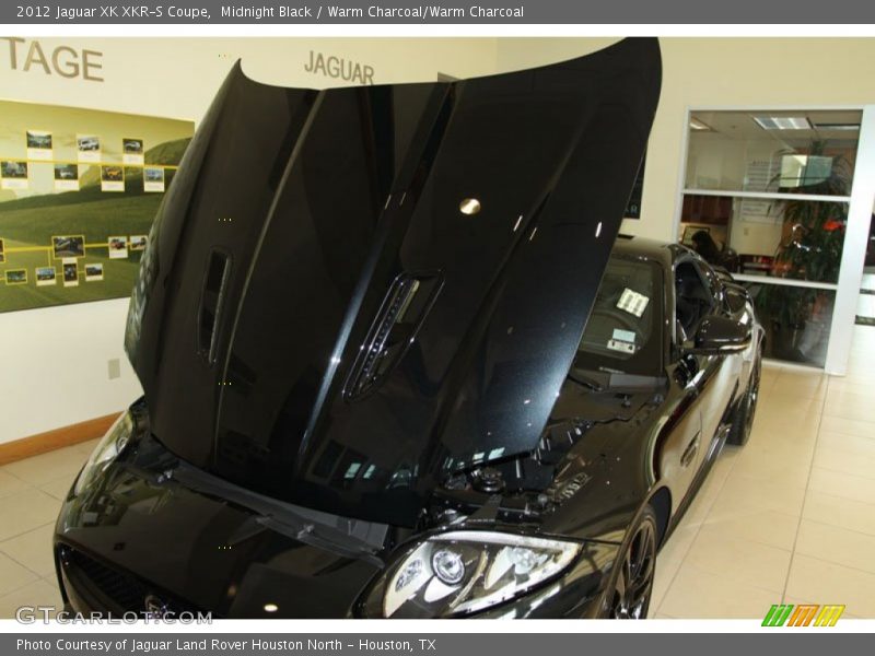 Midnight Black / Warm Charcoal/Warm Charcoal 2012 Jaguar XK XKR-S Coupe