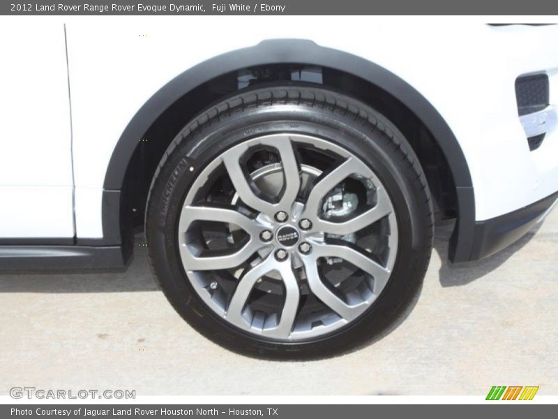 Fuji White / Ebony 2012 Land Rover Range Rover Evoque Dynamic