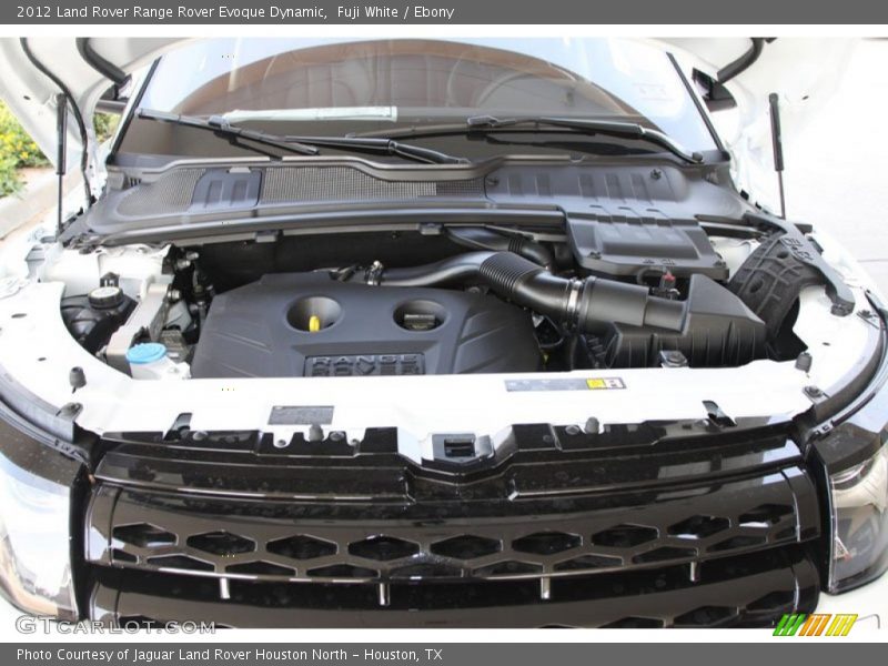 Fuji White / Ebony 2012 Land Rover Range Rover Evoque Dynamic