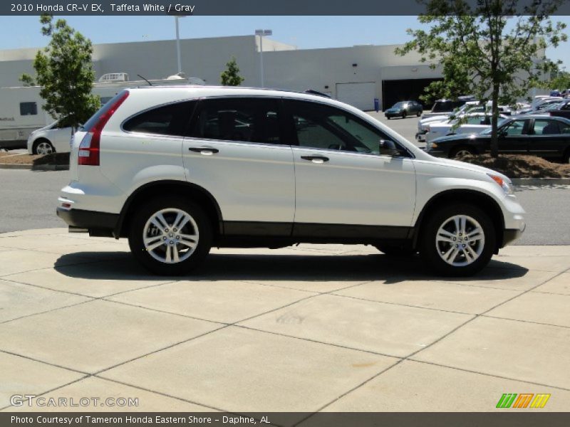 Taffeta White / Gray 2010 Honda CR-V EX