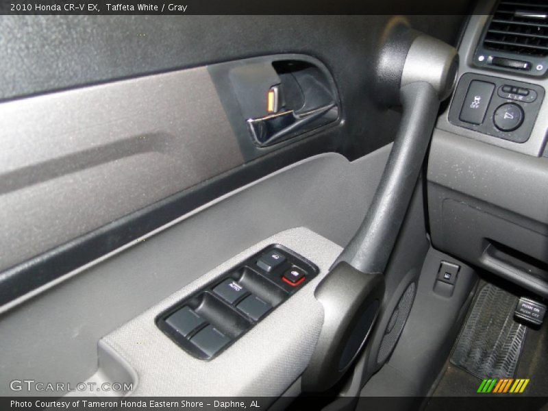 Taffeta White / Gray 2010 Honda CR-V EX