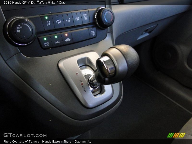 Taffeta White / Gray 2010 Honda CR-V EX