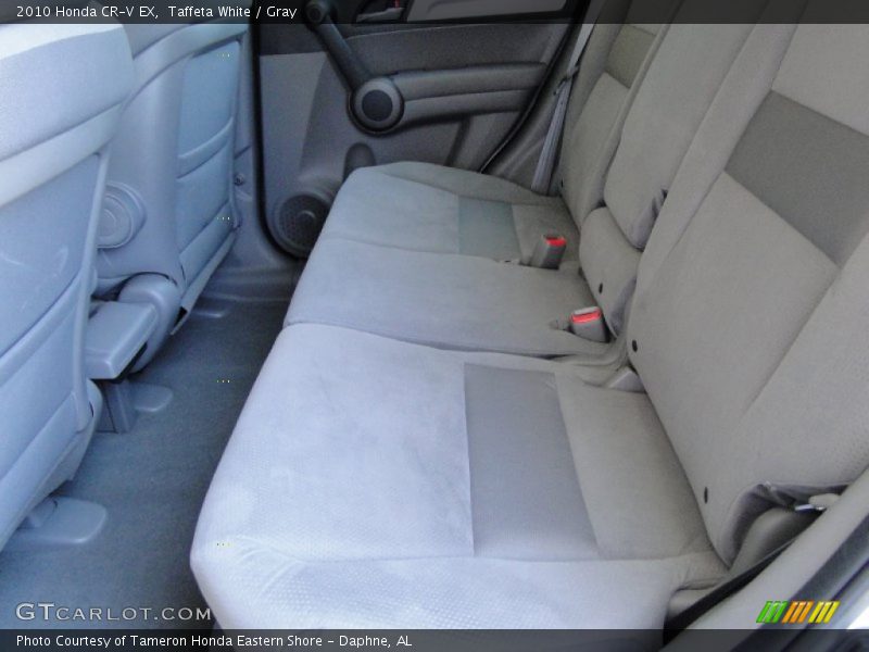 Taffeta White / Gray 2010 Honda CR-V EX