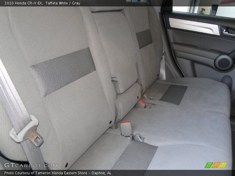 Taffeta White / Gray 2010 Honda CR-V EX