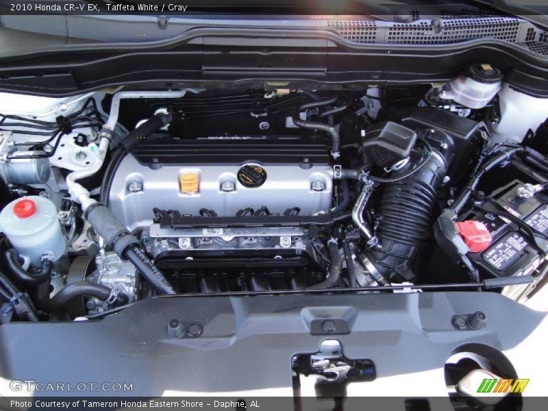 Taffeta White / Gray 2010 Honda CR-V EX