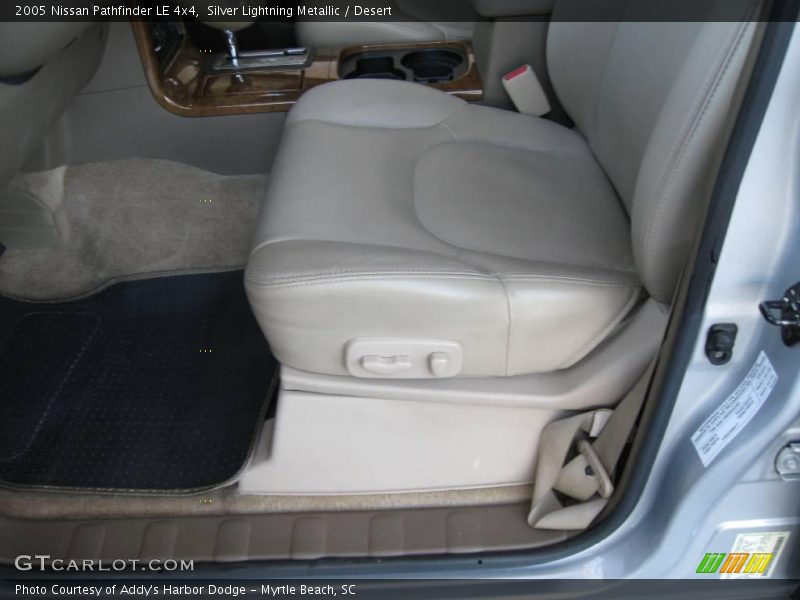 Silver Lightning Metallic / Desert 2005 Nissan Pathfinder LE 4x4