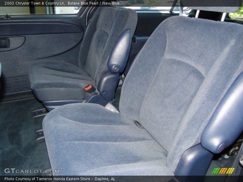 Butane Blue Pearl / Navy Blue 2003 Chrysler Town & Country LX