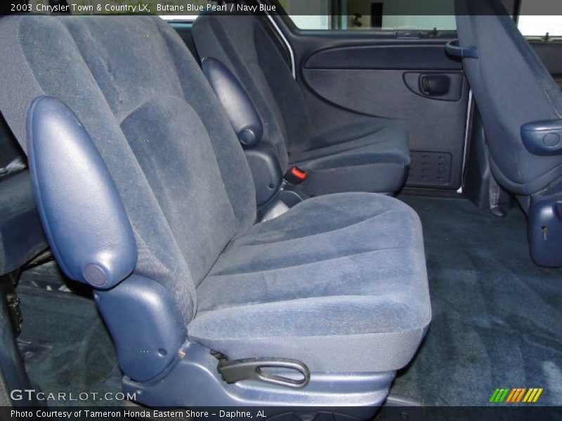 Butane Blue Pearl / Navy Blue 2003 Chrysler Town & Country LX