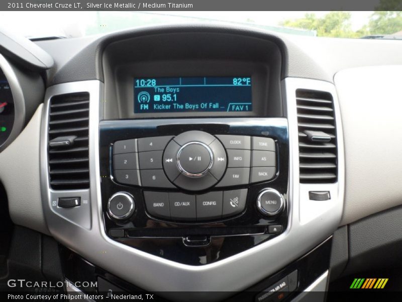 Silver Ice Metallic / Medium Titanium 2011 Chevrolet Cruze LT