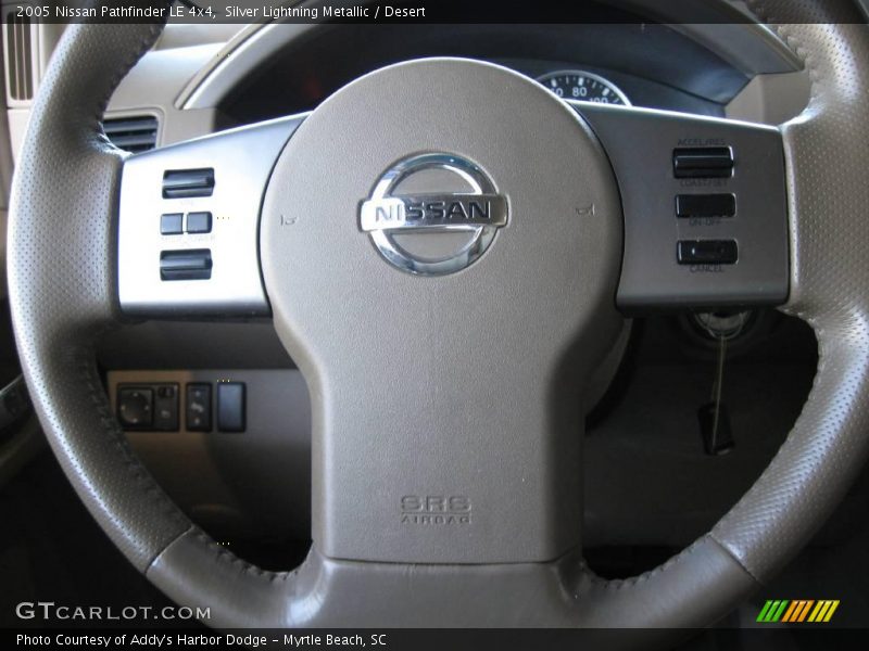 Silver Lightning Metallic / Desert 2005 Nissan Pathfinder LE 4x4