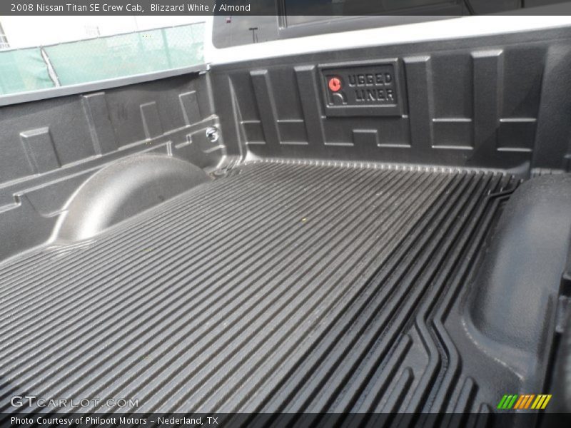 Blizzard White / Almond 2008 Nissan Titan SE Crew Cab