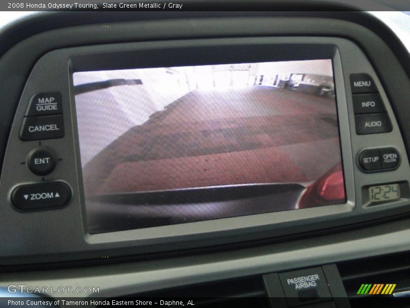 Slate Green Metallic / Gray 2008 Honda Odyssey Touring