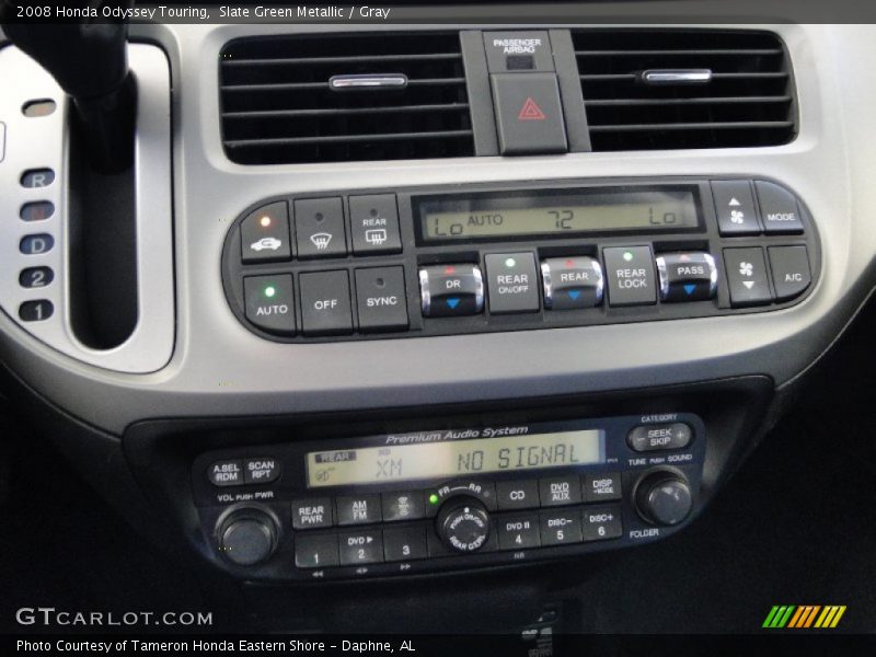 Slate Green Metallic / Gray 2008 Honda Odyssey Touring