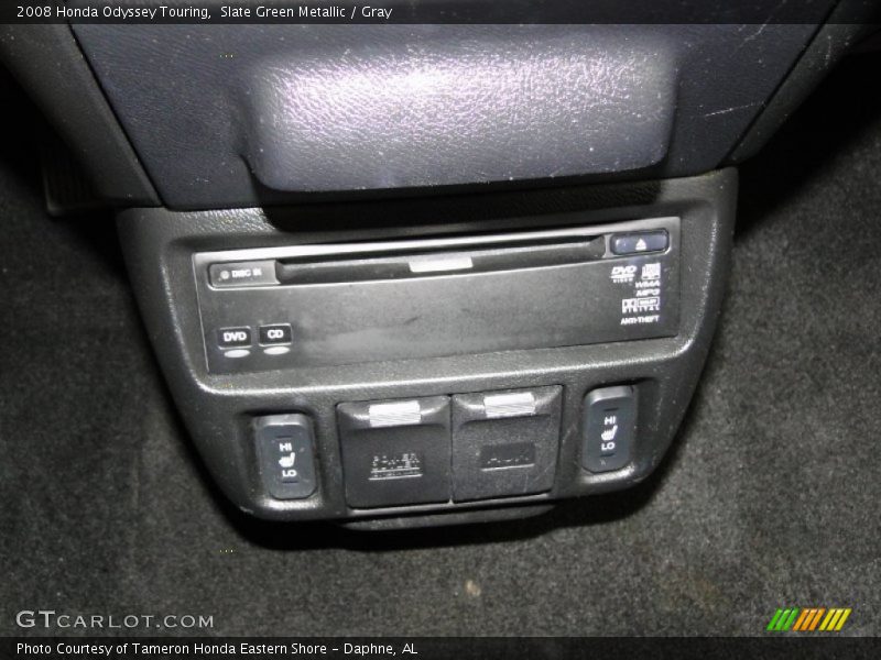 Slate Green Metallic / Gray 2008 Honda Odyssey Touring