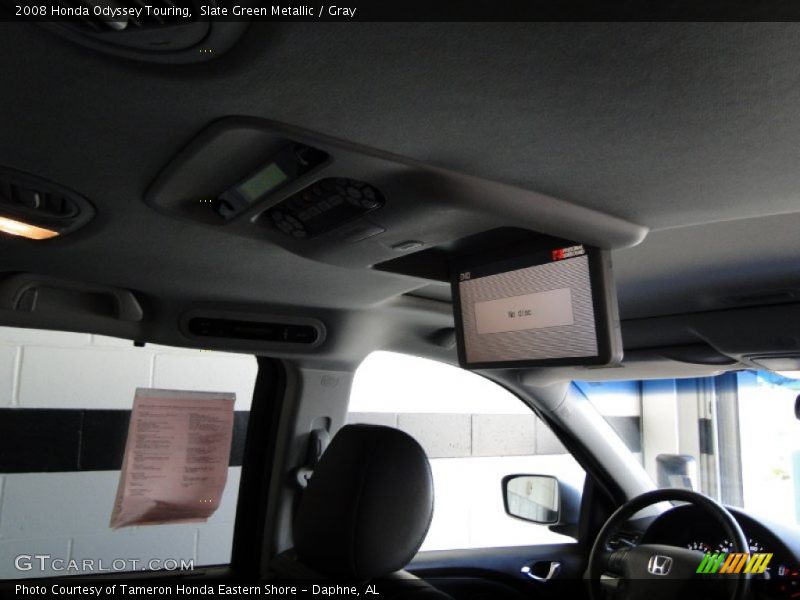 Slate Green Metallic / Gray 2008 Honda Odyssey Touring