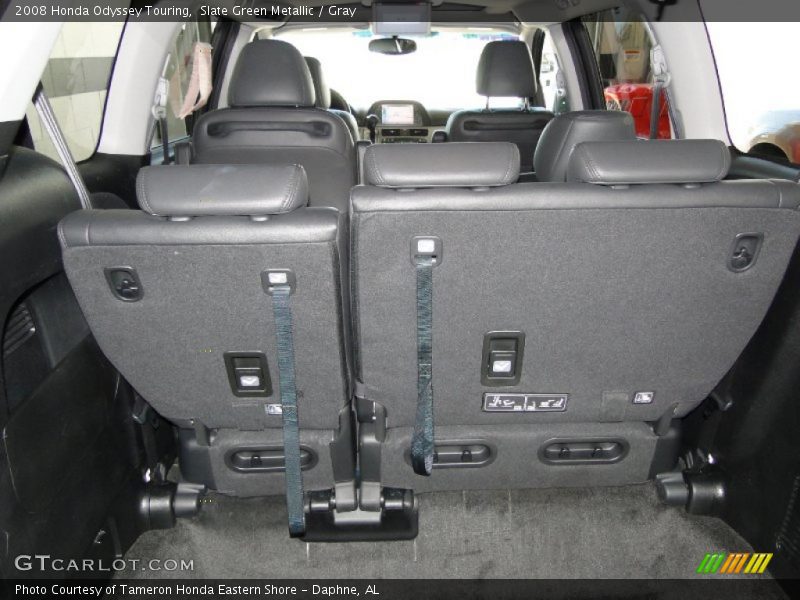 Slate Green Metallic / Gray 2008 Honda Odyssey Touring
