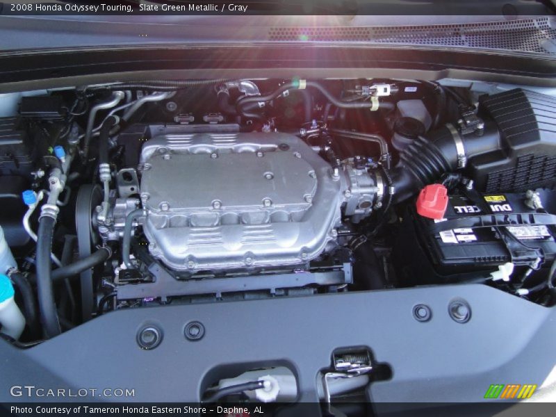 Slate Green Metallic / Gray 2008 Honda Odyssey Touring