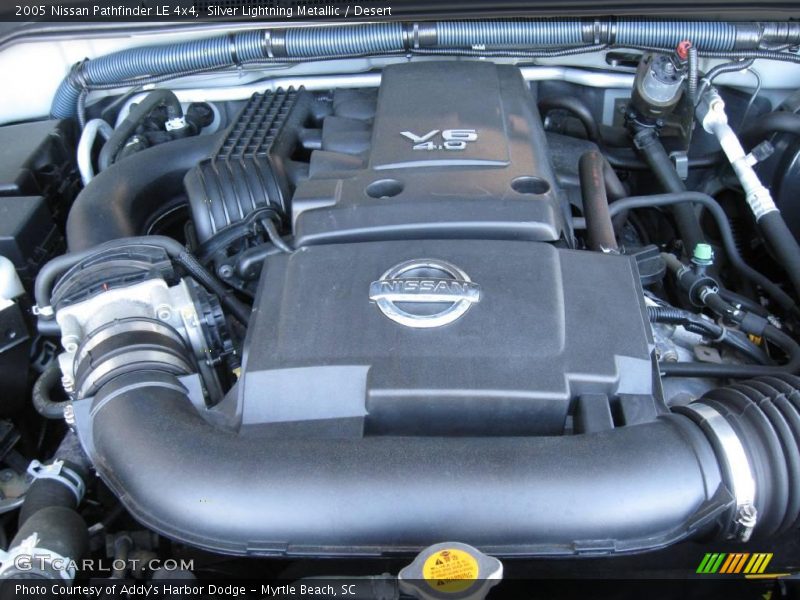 Silver Lightning Metallic / Desert 2005 Nissan Pathfinder LE 4x4
