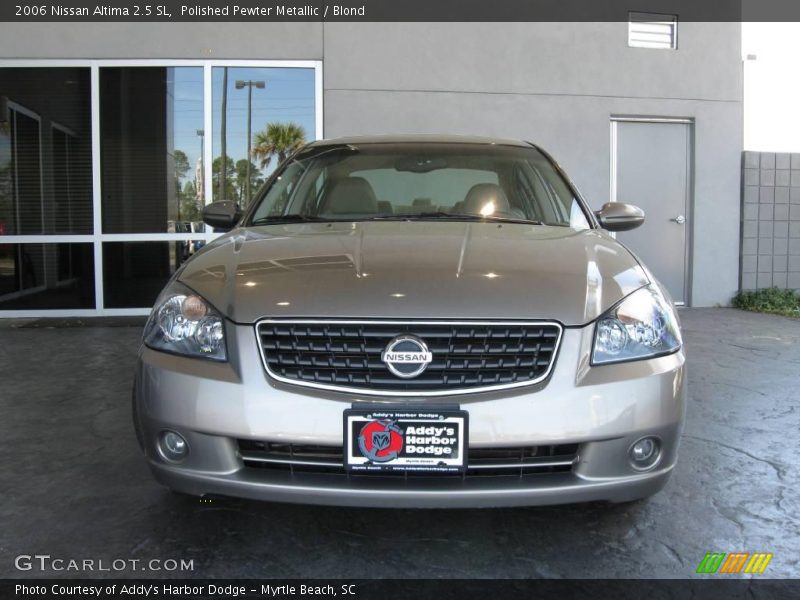 Polished Pewter Metallic / Blond 2006 Nissan Altima 2.5 SL