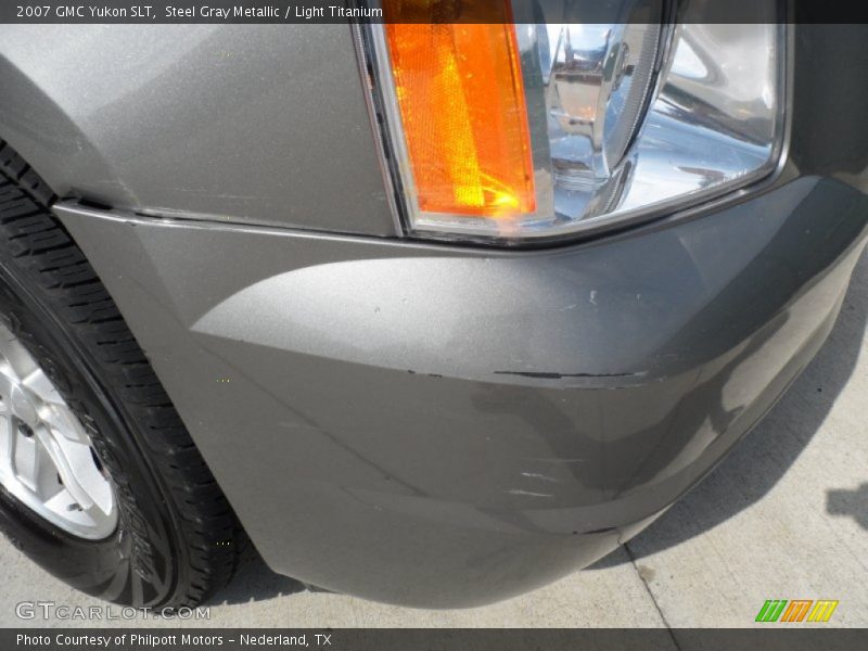 Steel Gray Metallic / Light Titanium 2007 GMC Yukon SLT