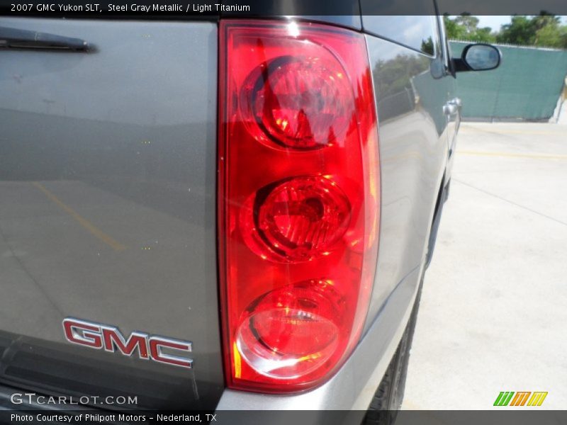 Steel Gray Metallic / Light Titanium 2007 GMC Yukon SLT