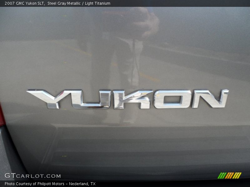 Steel Gray Metallic / Light Titanium 2007 GMC Yukon SLT