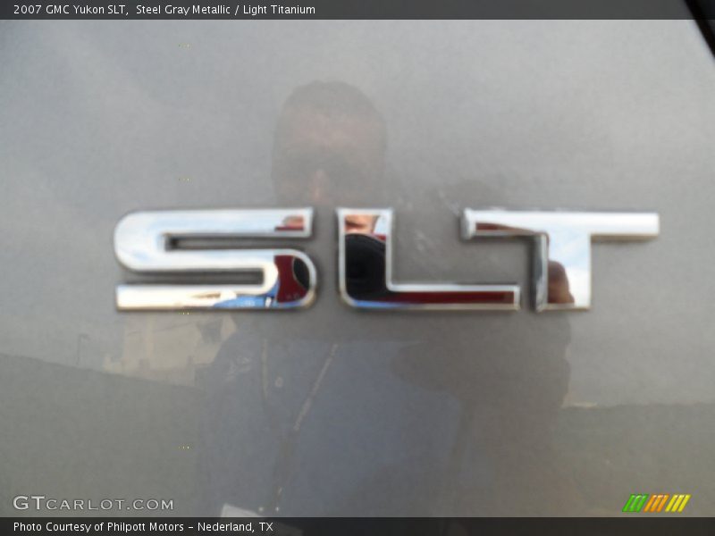Steel Gray Metallic / Light Titanium 2007 GMC Yukon SLT