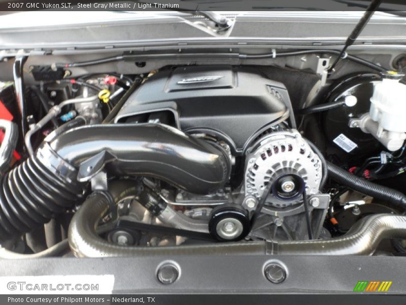 Steel Gray Metallic / Light Titanium 2007 GMC Yukon SLT