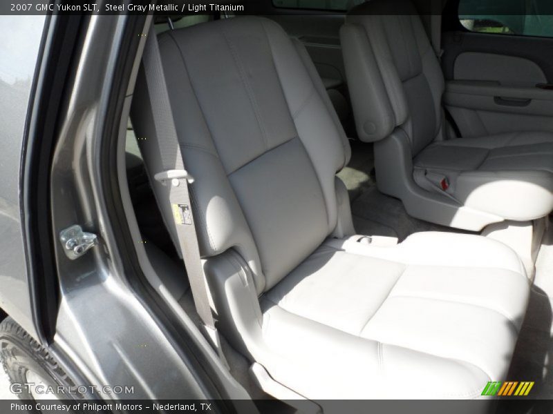 Steel Gray Metallic / Light Titanium 2007 GMC Yukon SLT