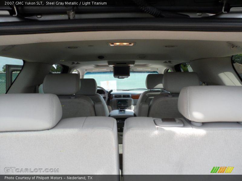Steel Gray Metallic / Light Titanium 2007 GMC Yukon SLT