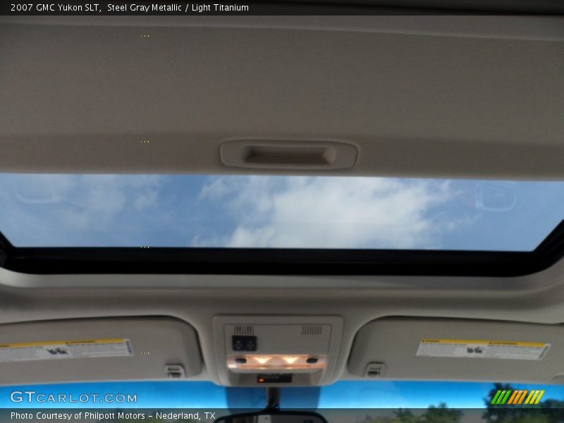Steel Gray Metallic / Light Titanium 2007 GMC Yukon SLT