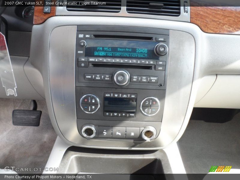 Steel Gray Metallic / Light Titanium 2007 GMC Yukon SLT