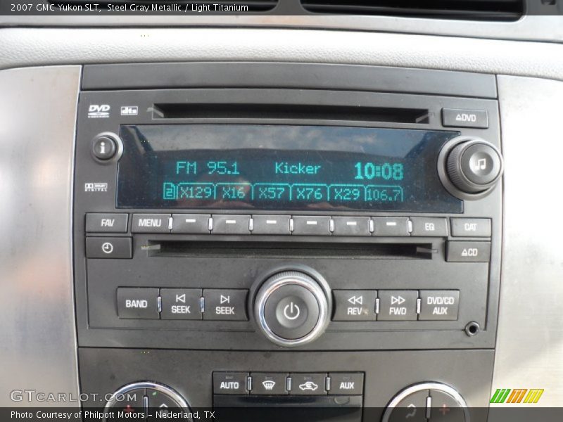 Steel Gray Metallic / Light Titanium 2007 GMC Yukon SLT
