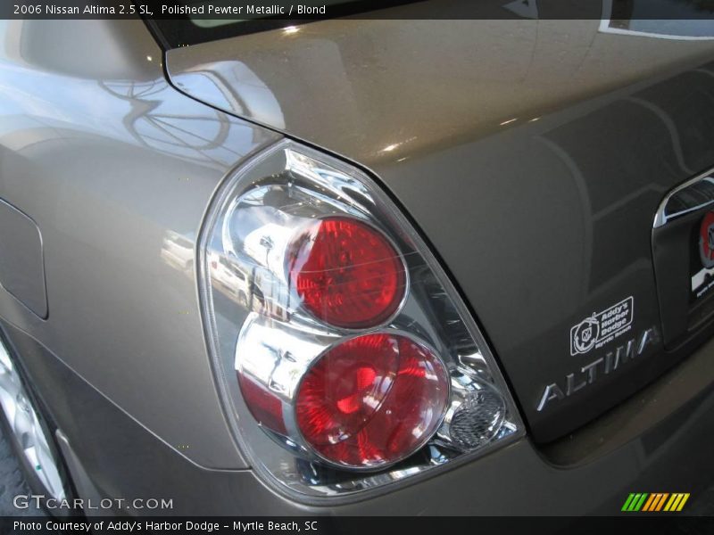 Polished Pewter Metallic / Blond 2006 Nissan Altima 2.5 SL