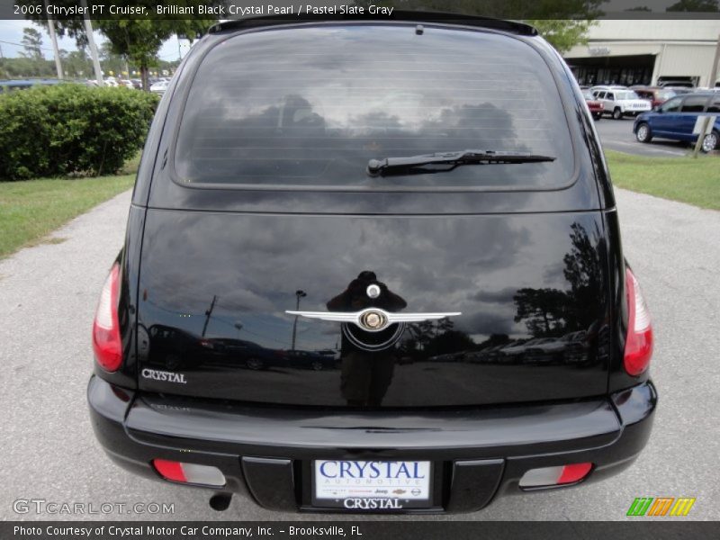 Brilliant Black Crystal Pearl / Pastel Slate Gray 2006 Chrysler PT Cruiser