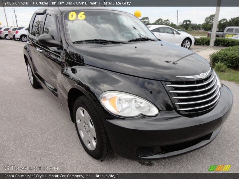 Brilliant Black Crystal Pearl / Pastel Slate Gray 2006 Chrysler PT Cruiser