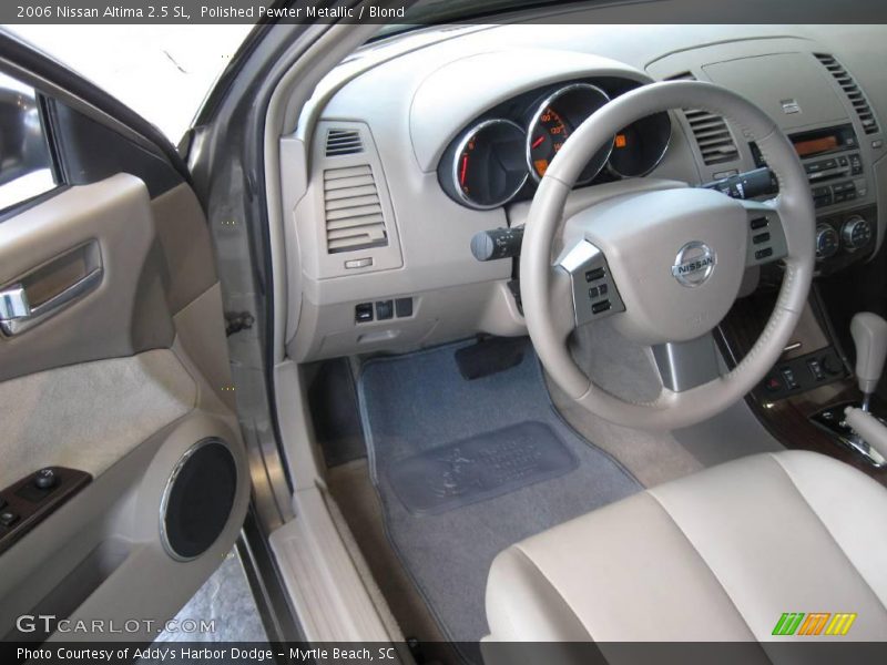 Polished Pewter Metallic / Blond 2006 Nissan Altima 2.5 SL