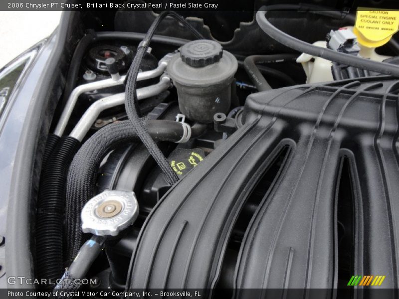 Brilliant Black Crystal Pearl / Pastel Slate Gray 2006 Chrysler PT Cruiser
