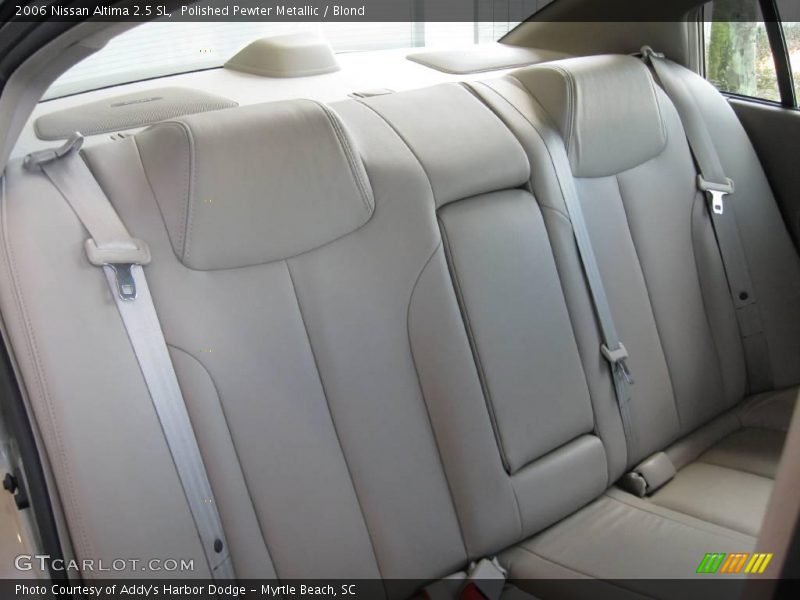 Polished Pewter Metallic / Blond 2006 Nissan Altima 2.5 SL