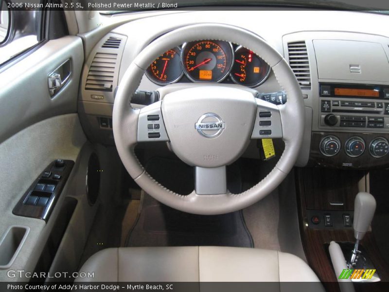 Polished Pewter Metallic / Blond 2006 Nissan Altima 2.5 SL