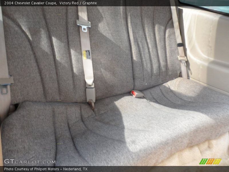 Victory Red / Graphite 2004 Chevrolet Cavalier Coupe