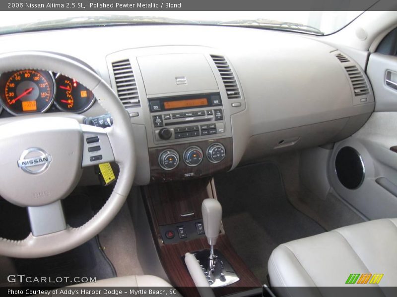 Polished Pewter Metallic / Blond 2006 Nissan Altima 2.5 SL